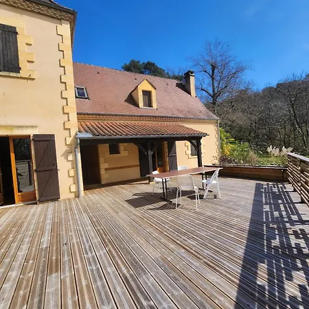 L'ecrin De - Piscine Ferienhaus Domme